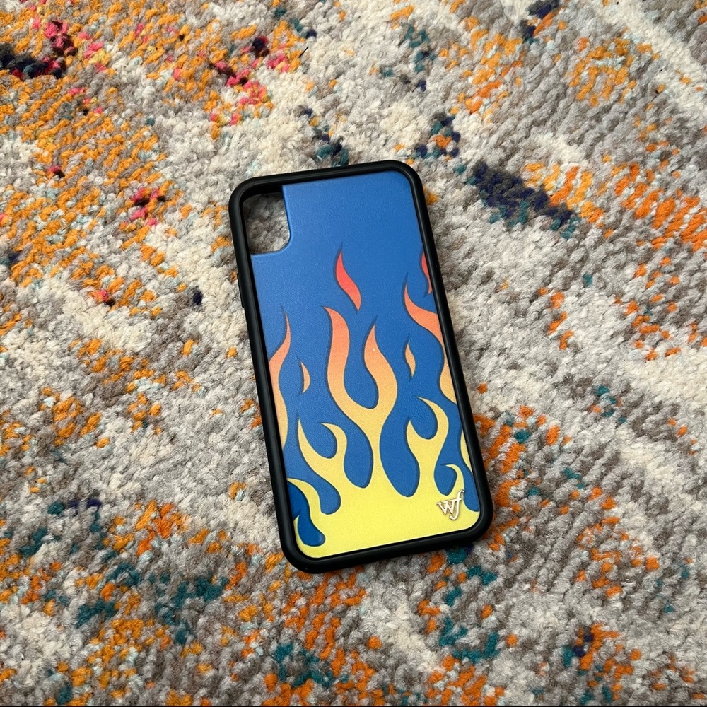 wildflower flames iphone XR case